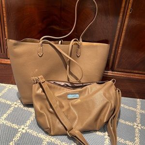 Tote and Shoulder Bag Set. Remi & Reid.